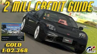 Gran Turismo 7: Earn 2 million credits in 63 seconds in the Honda NSX!!