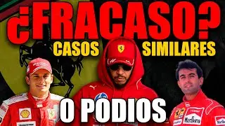 PILOTOS QUE NO LOGRARON PODIOS CON FERRARI