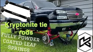 Dazzling Pink Powdered Leaf Springs | Kryptonite Death Grip Tie Rods | 26in LTZs