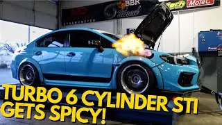 Turbo 6 Cylinder Subaru WRX STI makes the most power yet!
