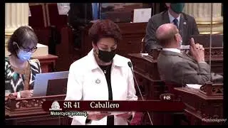 WIN FOR CALIFORNIA RIDERS! - SR 41, Caballero - Motorcycle Profiling bill PASSES UNANIMOUSLY 39-0