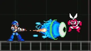 MegaMan X8 16-Bit Demake - Secret Cut Man Boss Fight