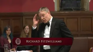 Richard Fitzwilliams | This House Believes Monarchy Is NOT Mere Celebrity (4/8) | Oxford Union