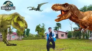 The Best T-rex Chase | Jurassic Park New Movie 2022 | Dinosaur Hunting Video | TNAction