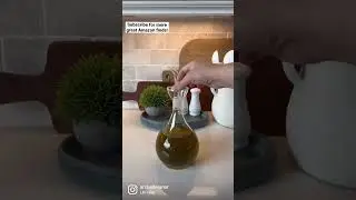 No-Drip Olive Oil Dispenser from Amazon is AMAZING! #shorts #kitchen #amazon #gadgets