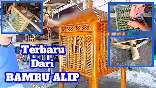 Kandang Ayam Luar Rumah 1 Pintu | bamboo chicken coop