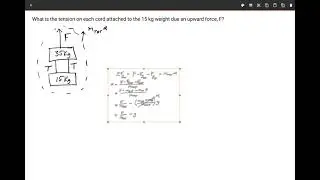 Tension due to Hanging Mass in Motion Part 4