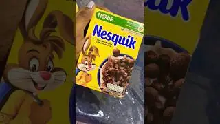 Nestle Nesquik Cereal | #easybreakfast #foodlove #cereal #carrefour #milk