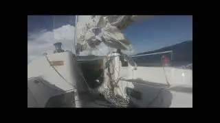 Sailing Gozo Dream from Gozo to Trieste - The medium rough parts