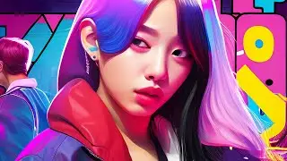Radiance - A generative Kpop styled MV