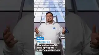 Как выбрать ASIC и не прогореть &mdash; советы из практики!