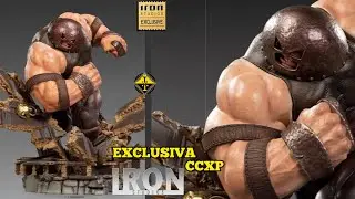 IRON STUDIOS Juggernaut Art Scale 1/10 Exclusivo CCXP Worlds/Nova Figura Iron Studios/Teaser Toys