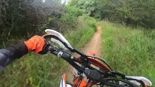 Hogwaller at Red River Motorcycle Trails right before a STORM ⛈️