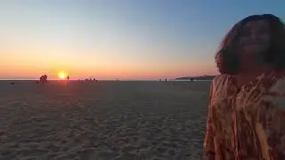 Sunset and live music ambience at the Split coconut in Puerto Escondido mexico