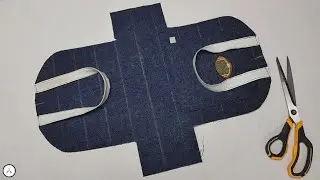 Fabric Bag Making At Home / Handbag Making