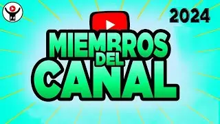 Activar MIEMBROS DEL CANAL en tu Canal de Youtube 2024
