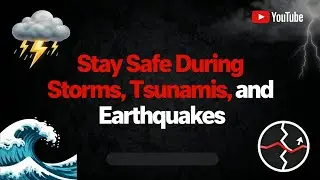 &ldquo;Stay Safe During Storms, Tsunamis & Earthquakes | 8 Life-Saving Survival Tips&rdquo;
