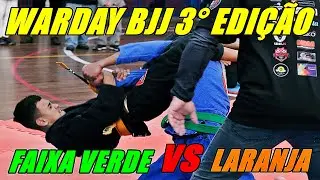 Campeonato de Jiu Jitsu - FAIXA VERDE VS LARANJA - WARDAY BJJ 3&deg; EDI&Ccedil;&Atilde;O [LUTA CASADA] #jiujitsu