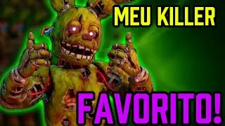 É por isso que o SPRINGTRAP é o Meu KILLER FAVORITO! gameplay animatronic dead by daylight