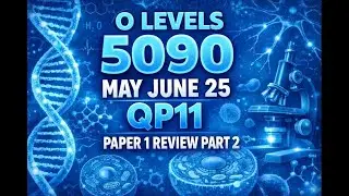 O LEVELS 5090 || BIOLOGY MAY JUNE 2025 PAPER 1 REVIEW PART 2 || MCQ 21-40