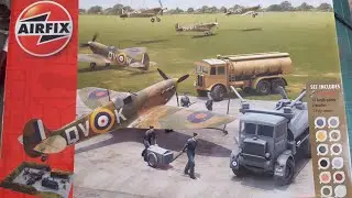 Airfix WW2 Battle of Britain. Spitfire.