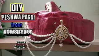 DIY peshwa pagdi👌