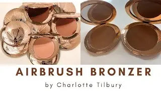 NEW CHARLOTTE TILBURY - AIRBRUSH BRONZER I SWATCHES I GERMAN - DEUTSCH