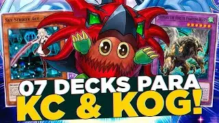 OS MELHORES DECKS PARA SEGUNDA FASE DA KC, DLV20 E KOG! - PONTOS FORTES E FRACOS DE CADA DECK