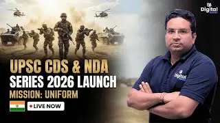 ⭐ 🔥 CDS & NDA 2026 Series Launched! 😳 Your Complete Prep Starts NOW!