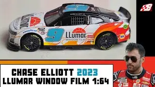 **NASCAR DIE-CAST REVIEW** Chase Elliott 2023 Llumar Window Film 1:64