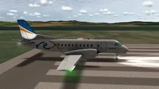 Rex Airlines Saab340 | Merimbula - Moruya | Full Flight