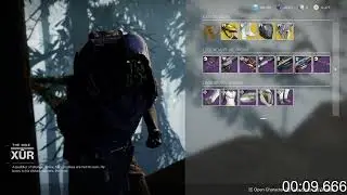 EDZ Xur Speedrun In 9 Seconds