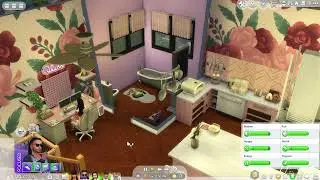 Sims 4 Small but cute family home. My first small family home.
