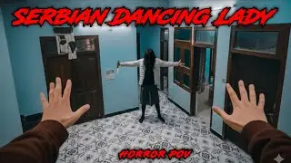 SERBIAN DANCING LADY | Real Scary Video #flyingmeenaboi