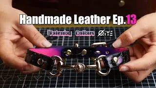 DIY Gothic Leather Collar | Luxury Handmade Choker with Horsebit Hardware