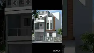 House Front Elevation Design In 3D||New Front Elevation Design In 3DIdeas-2024..🏠