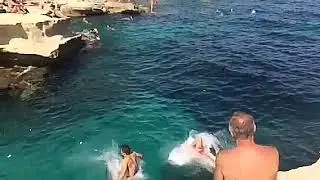 Malta - Saint Peter's Pool - Incredible Jump