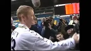 Leeds United movie archive - David Batty rejoins David O'Leary's Young Leeds Team 1998 (1)