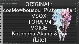 【Synthesizer V カバー】The Intense Voice of Hatsune Miku【Kotonoha Akane & Aoi(LITE)】