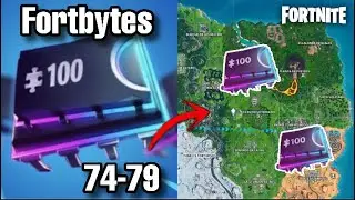 Como *DESBLOQUEAR* Fortbyte 74 y 79 - Fortnite Battle Royale