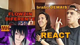 (Flowzin do MHRAP!!!)REACT - Tipo Sasuke 😎 (Naruto) | Style Trap | Prod. Sidney Scaccio | MHRAP