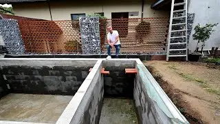 Modern Koi Blog #3949 - So plant Fabian seinen ziemlich tiefen B&uuml;rstenfilter