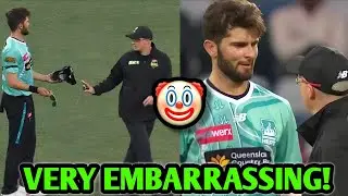 Shaheen Afridi VERY EMBARRASSING Moment! 🤡| Shaheen Afridi BBL Cricket News Facts