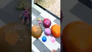 Water Balloon Big POP Explosion 💦 | Fun Challenge #slowmotion #asmr #balloon #experiment