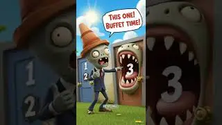 He Chose the WRONG Door... 😱💀 (Zombie Biggest Mistake!) #shorts #pvz #pvz2
