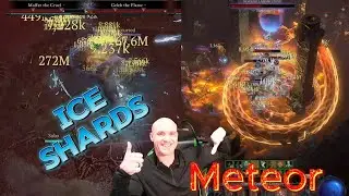 METEOR and ICE SHARDS Sorcerer BUILDS Diablo 4 Season 6!