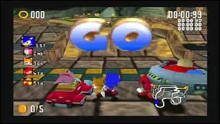 Sega Saturn Classic Sonic R Full Playthrough Experience