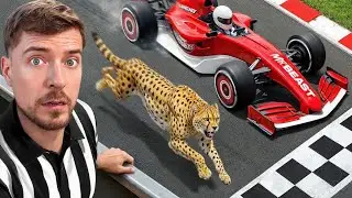 World's Fastest Car Vs Cheethah! Part-2