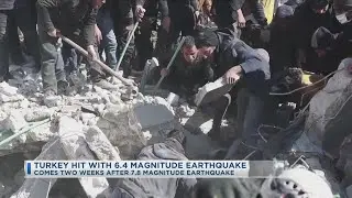 Turkey Hit With 6.4 Magnitude Earthquake Comes Two Weeks After 7.8 Magnitude Earthquake