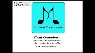 Final Countdown - String Quartet - ♪ Sheet Music ♪